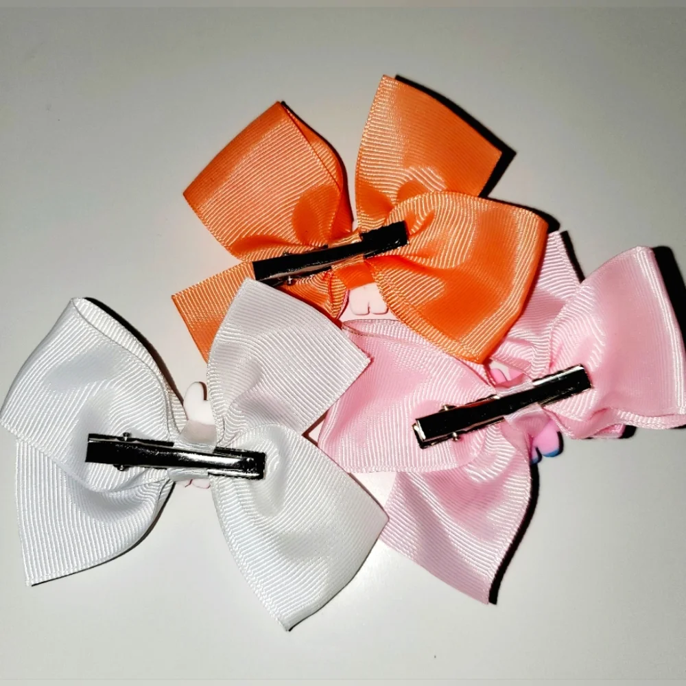 Bundle Of 3 Beautiful Inspired Labubu Monster Alligator Hair Clips NWOT